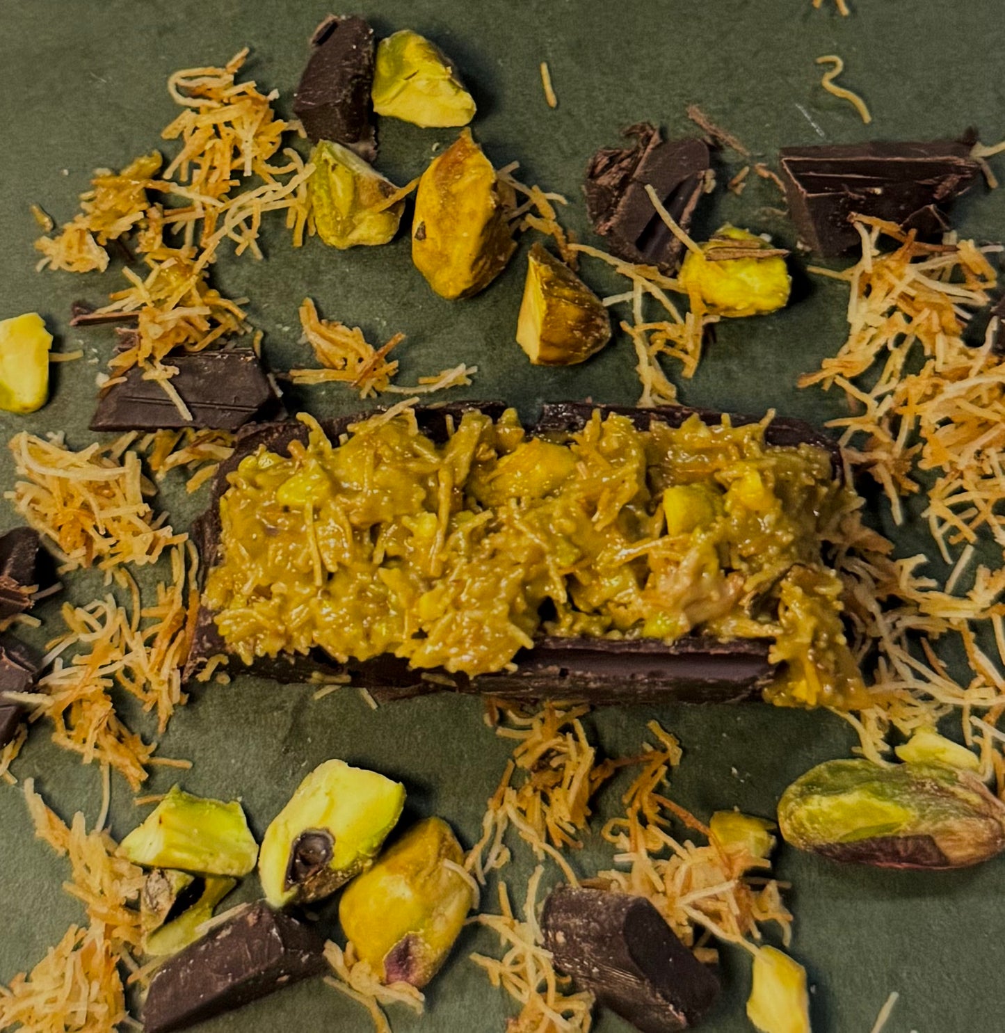 Dark Pistachio Chocolate